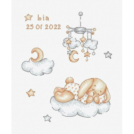 UPC: 4840746023392 | Sleepy B1193L Counted Cross-Stitch Kit