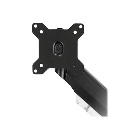 Mount-It! - Dual Monitor Desk Mount with USB and Multimedia Ports - Black