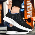 thumbnail image 5 of Men's Running Shoes Lace‑Up Mesh Upper Athletic Sneakers with Curved Midsole for Daily Walking and Casual Outdoor Activities, 5 of 7