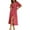 Red, variant on Sngxgn Women's Long Sleeve Ruched Bodycon Dress Square Neck Party Midi Dresses(Red,S)