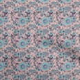 thumbnail image 1 of oneOone Cotton Cambric Light Pink Fabric Asian Suzani Dress Material Fabric Print Fabric By The Yard 42 Inch Wide, 1 of 5