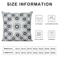 thumbnail image 5 of BANET Decorative Throw Pillow Cover Pillowcase for Couch Bedroom Pattern Cushion Cover White, 5 of 5