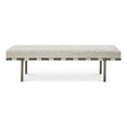 thumbnail image 1 of Moe's Home Collection Carson Dining Bench Metal in Beige, 1 of 7