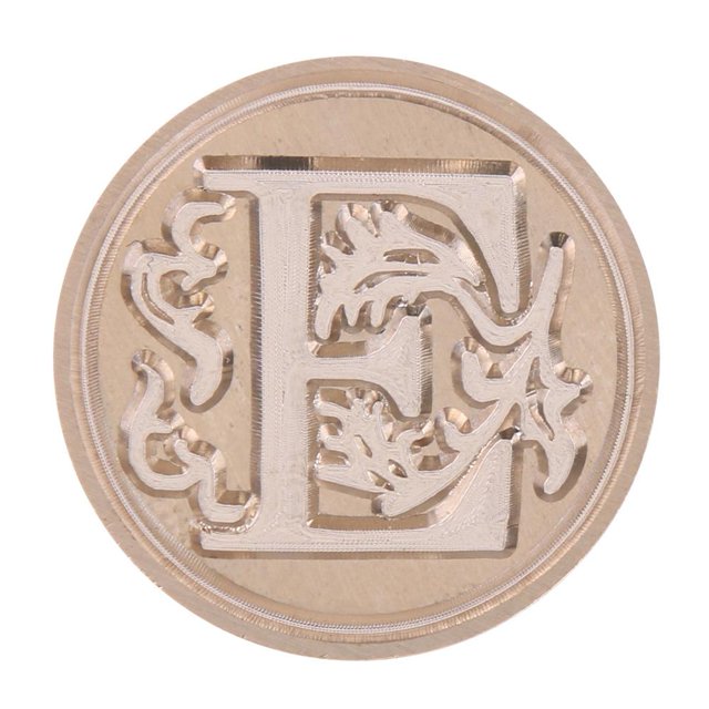 Cabezal de sello de cera de sellado redondo de reemplazo de sello de cera en relieve 3D DIY para sobres