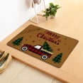 thumbnail image 2 of Xmas Door Mat Long Strip Bedroom Living Room Kitchen Carpet Flannel Non-Slip Mat, 2 of 6
