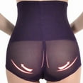 thumbnail image 6 of Leak Proof Underwear for Women Shapewear Tummy Underwear - Womens High Waisted Shapewear Panties Body Shaping Briefs Girdle Compression Panty Butt Lifter Briefs High Waisted Panties for Women Purple, 6 of 7