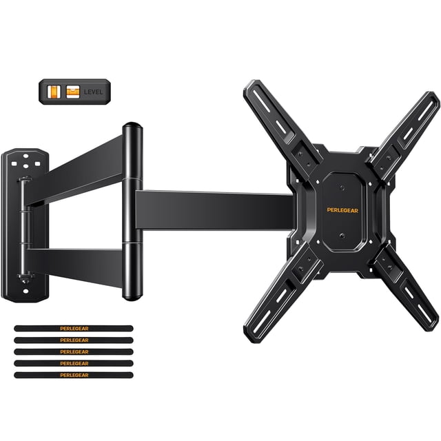 Soporte de pared Perlegear de brazo largo para televisores de 26 a 65 pulgadas de hasta 45 kg