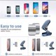 thumbnail image 5 of Magnetic Car Phone Holder Multifunction metal Magnet Phone Car base foldable 360 Universal Portable Car Holder for dashboard Compatible with For all S, 5 of 5