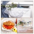thumbnail image 7 of Uxcell 2 Pack Retro Lace Placemats Crochet Cup Vase Table Mat, 11x9inch, Blue, 7 of 7