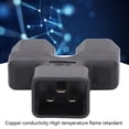 thumbnail image 4 of Adaptador de corriente IEC320 C20 a doble IEC320 C21 1 en 2 salida C20 macho a doble C21 hembra Adaptador de corriente IEC320 resistente al calor para salida Ups, 4 of 8