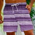 thumbnail image 1 of Puntoco Pantalones Cortos Con Estampado Hawaiano Para Hombre, Pantalones Cortos Con Bolsillo Y Cordón, Color S, Pantalones Cortos Hombre, 1 of 6