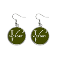 thumbnail image 1 of Pendientes de plata Unbranded Carta de expresión Victoria, 1 of 3