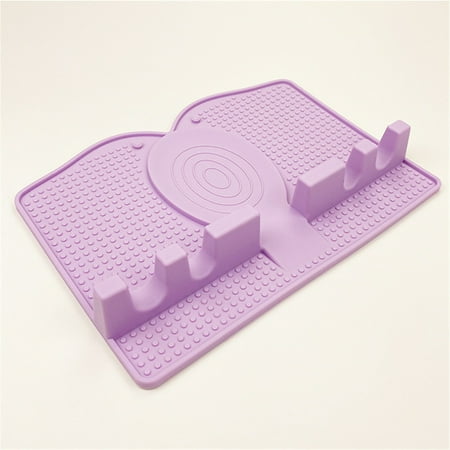 

Silicone Spatula Rack Anti-fouling Draining Spatula Mat Kitchen Storage Rack