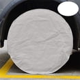 thumbnail image 4 of （73cm）4 Pack RV Truck Trailer Tire Covers White Universal RV Spare Tire Dustproof Waterproof Sun Protection Covers Cases Storage Bags, 4 of 5