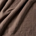 thumbnail image 4 of Better Homes & Gardens Gauze Reverse to Cozy Knit Super Soft Throw Blanket, Oversized, Brown Basket, 4 of 7