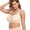 Skin Color, variant on XBASW Lace Bras for Womens Wirefree Underwear Bra Large Cup Front Row Buckle Seamless Brassiere S -5XL