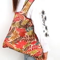 thumbnail image 4 of Farfi Shopping Bag Printing Foldable Polyester Casual Large Capacity Groceries Bag Household Supplies (Type U), 4 of 13