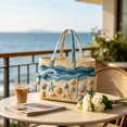 thumbnail image 6 of Quilted Tote Bag,Multi-Pocket Shoulder Bag Large Capacity Handbag for Women,Beach Shopping Bag for Travel and Daily Outings, 6 of 6