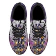 thumbnail image 2 of Halloween Witch Haunted House Spooky Vibes Shoes Sneakers Black Size 3.5, 2 of 7