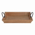 thumbnail image 2 of Kate and Laurel Stillright Wood Decorative Tray, Natural 17x10, 2 of 6