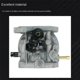 thumbnail image 4 of Spare Parts Accessories HP414 Carburetor SP414 HP164 SP164 M411PD Oil Pipe Gasket Oil Filter Kit, 4 of 5