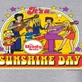 thumbnail image 3 of The Brady Bunch - The Brady Kids - Sunshine Day - Vintage Cartoon Band - Juniors Cropped Cotton Blend T-Shirt, 3 of 5