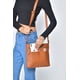 thumbnail image 5 of Bolso Bandolera y Bandolera Mujer Marrón Claro, 5 of 7
