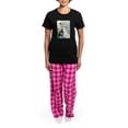 thumbnail image 4 of CafePress - The Bride Pajamas - Women's Short Sleeve Print T-Shirt and Pants Dark Cotton Pajama Set, 4 of 7