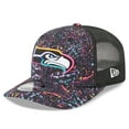 thumbnail image 3 of Men's New Era Black Seattle Seahawks 2025 NFL Crucial Catch 9SEVENTY Adjustable Hat, 3 of 5