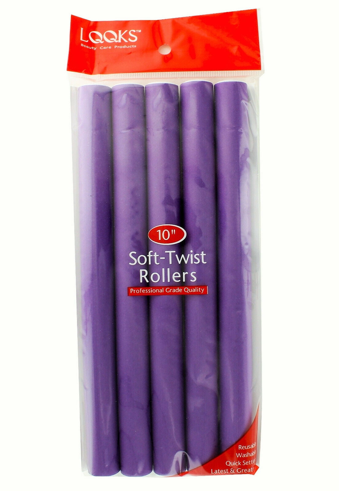 Professional Salon Soft Twist Hair Rollers Curls Perms Rod Flexible