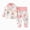 G824-Light Pink, variant on HFHAPW Toddler Boys Girls Pajamas Pjs Sets Long Sleeve Jammies Fall Winter Sleepwear 2 Piece Top and Pants
