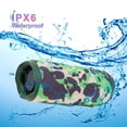 thumbnail image 2 of IPX4 Waterproof Bluetooth 5.0 Speaker, 10W Hi-Fi Stereo Sound, Wireless Portable Compact Design, Long-Lasting Battery, Ideal for Car, Home, Outdoor & Travel, 2 of 6