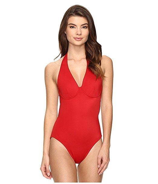 walmart red swimsuit