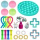 thumbnail image 1 of Juego de juguetes sensoriales de 24 Uds., juguetes de descompresión para niños, herramientas para aliviar el estrés del autismo Tmvgtek Nuevos Originales, 1 of 7