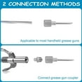 thumbnail image 2 of 6pcs Grease Needle Accessory Set, Including 2 Grease Needle Nozzles 2 Grease Needle Dispenser 2 Rubber Nipple Adapter, 2 of 6