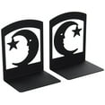 thumbnail image 2 of Village Wrought Iron BE-2 Serre-Livres Lune et Étoile, 2 of 3