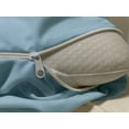 thumbnail image 2 of Zipper Fitted Sheet - 100% Egyptian Cotton Sheet 18" inch Extra Deep Pocket Soft and Comfy -Shrinkage and Fade Resistant-Easy Care -1 Fitted Sheet Only (Light Blue, Full XXL), 2 of 5
