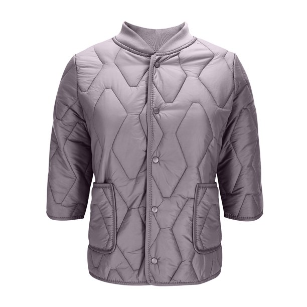 Chaquetas y abrigos casuales sin capucha de manga larga, chaqueta abrigada con botones para mujer, abrigo de casa para mujer, chaqueta de manga corta con bolsillo, abrigo para mujer