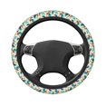 thumbnail image 6 of XMXT Colorful Bird Print Steering Wheel Cover, Elastic Non-Slip Universal Fit Car Decor Accessories Protector for Auto SUV Trucks, 6 of 8