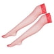 thumbnail image 5 of Medias De rejilla para mujer Yinane Encaje floral Malla De Red rosa talla inconfundible rojo, 5 of 8