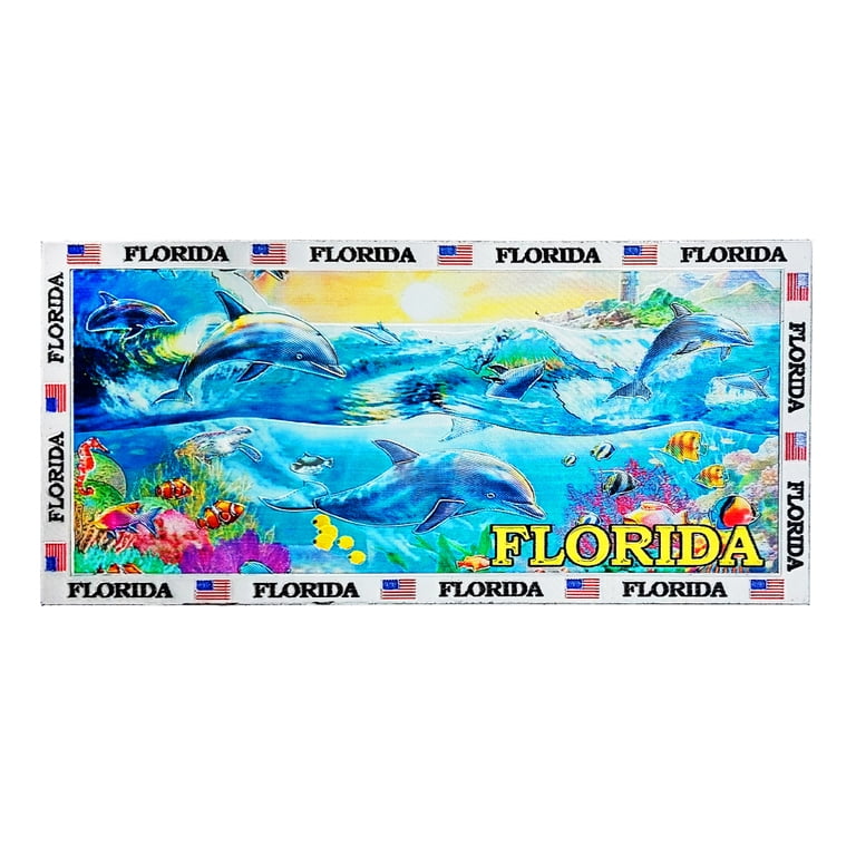 Orlando Lake EOLA Park Vintage Art Refrigerator Magnet - 2.5" X 3.5" Souvenir Travel Magnet