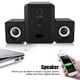 thumbnail image 1 of Altavoz Bluetooth con alimentación USB, altavoz de graves estéreo de 5V 2.1 para PSP/tableta/teléfono/portátil/, 1 of 5