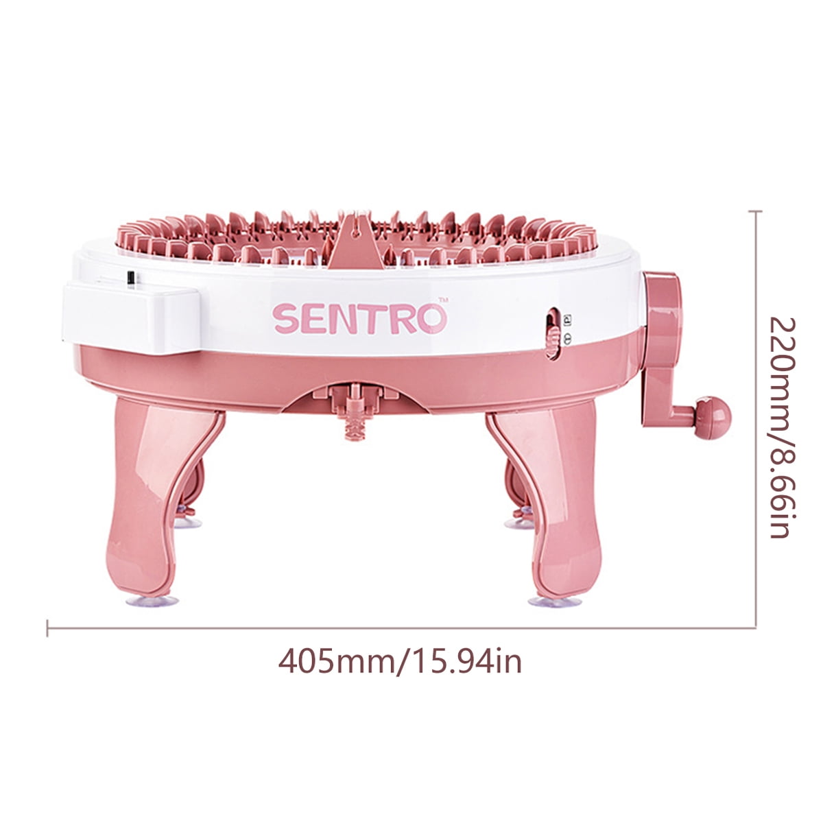 SALYWEE 48 Needle Smart Round Board Rotary Knitting Loom — DIY Creative Wool Weaving Machine for Adults, Children & Beginners