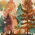 thumbnail image 6 of WYYP Trees Sky Clouds Round Tablecloth - Outdoor Picnic Camping and Indoor Kitchen Dining Party - 100% Polyester Fiber - Great for Home Kitchen/Parties/Holiday Dinner White, 6 of 8