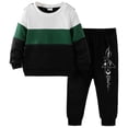 thumbnail image 4 of JUMEYU Baby Clothes Boy Fall Baby Boys Fall Clothes Toddler Boys Pants Set Outfit Soft Sweatshirts Set Fall Winter Clothing Sets for Toddler Boys 3 6 9 12 24 Months 2T 3T 4T (Dark Green,4-5 Years), 4 of 4