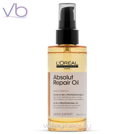 Huile L'Oréal Serie Expert Absolut Repair Oil 90ml - Pour Cheveux Abîmés