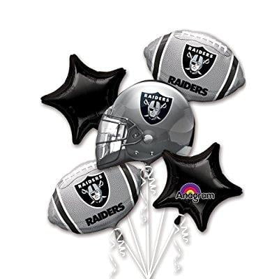 Anagram Bouquet Raiders Foil Balloons, Multicolor