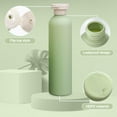 thumbnail image 3 of 4Pcs 8.8oz Flip Top Squeeze Bottles,Reusable and Refillable Leak Proof Travel Bottles,For Lotions,Facial Creams,Shampoos,Hair Conditioner (Green+Blue), 3 of 6