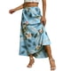 thumbnail image 1 of Faldas de Mujer Midi Moda Impresa de Cuatro Vías Estiramiento Regular Longitud Casual Midi Falda para el Uso Diario, 1 of 9