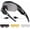BLACK, variant on ONNAIS Shooting Glasses with Earplugs - ANSI Z87.1+ Safety Glasses with Detachable NRR 32dB Earplugs, Fathers Gifts for Men